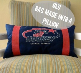 hockey pillow widget slide