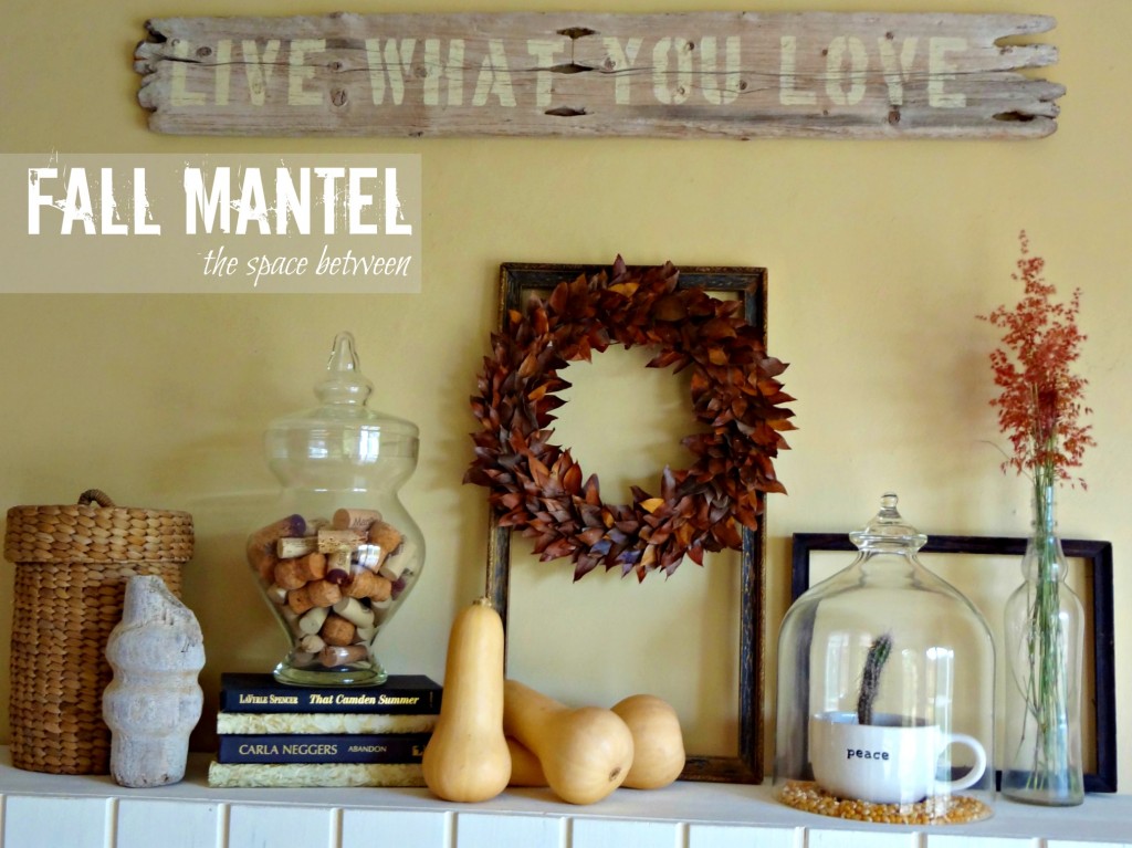 fall mantel