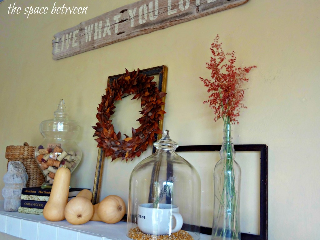 fall mantel