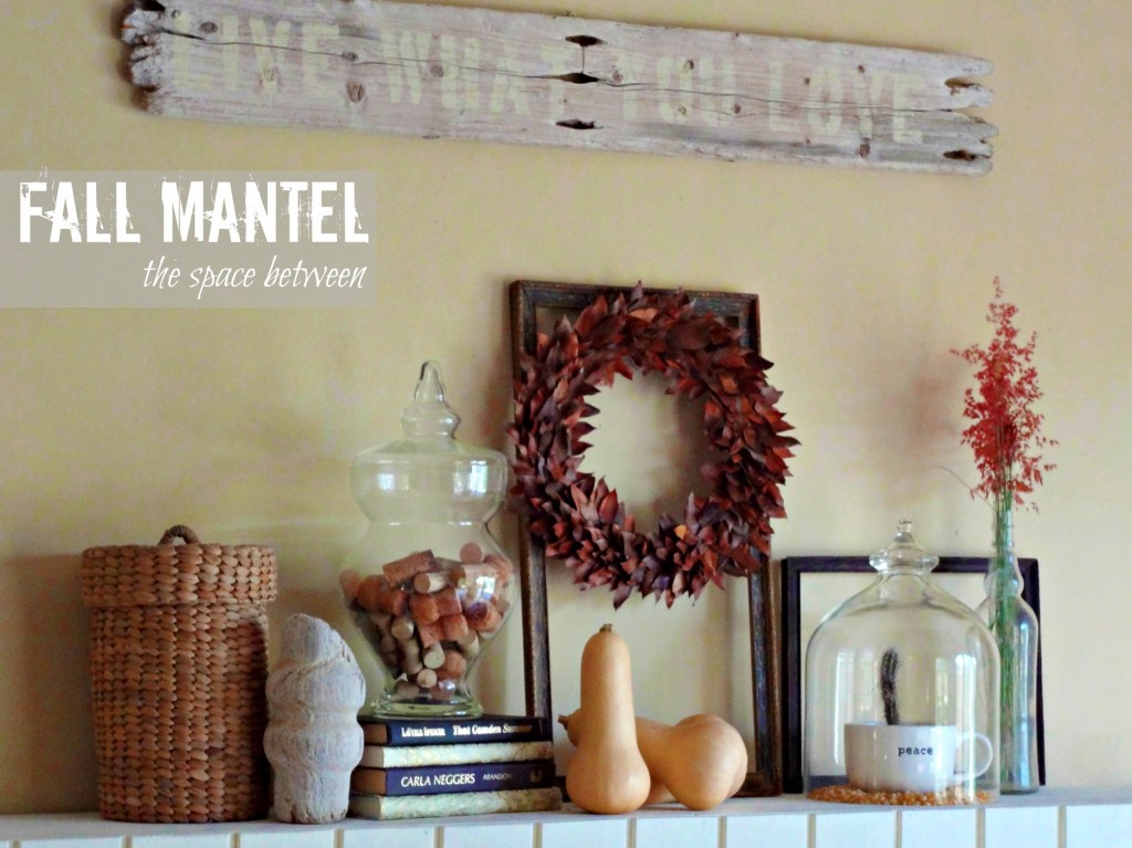 fall mantel